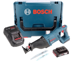 Scie sabre Bosch Professional GSA 18V-LI C + 2 batteries 4,0Ah + L-BOX