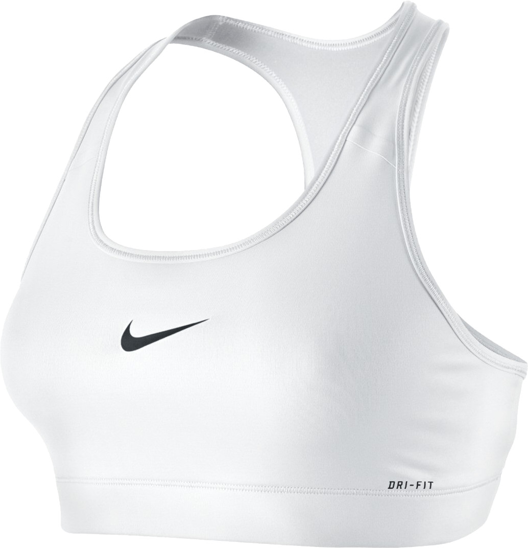 Nike Pro Ladies reggiseno sportivo bianco
