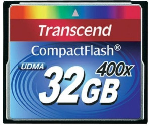 CF Transcend 16 Go Carte M/émoire CompactFlash UDMA 7 400x TS16GCF400
