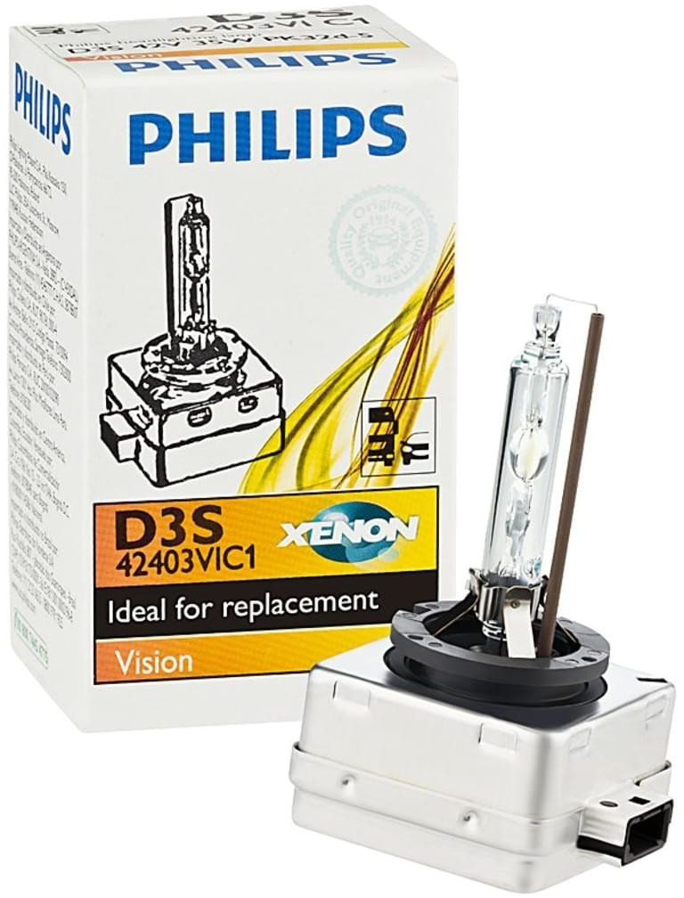 Ampoule PHILIPS 1 ✕ D3S Vision - 42403VIS1 au meilleur prix - Oscaro