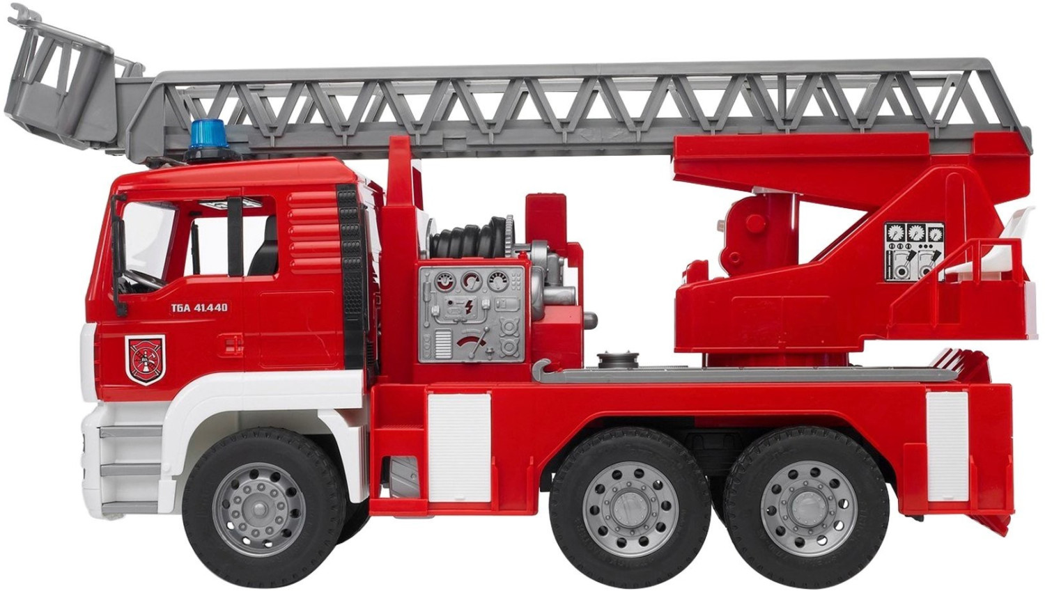 Bruder MAN Camion pompiers avec échelle tournante (02771)
