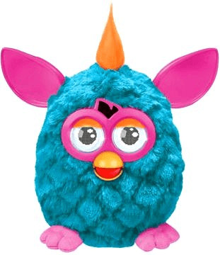 Hasbro Furby Wild Colors Cool - turquoise / pink