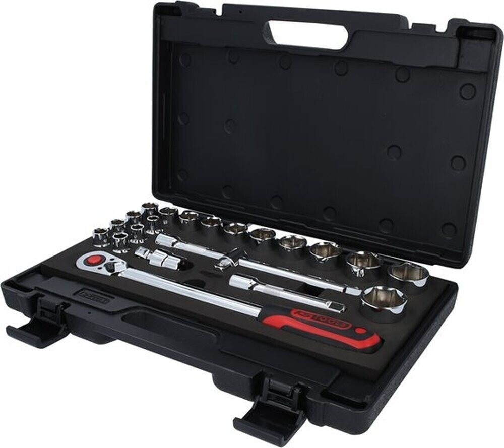 KS Tools Coffret de douilles 6 pans (918.0625)