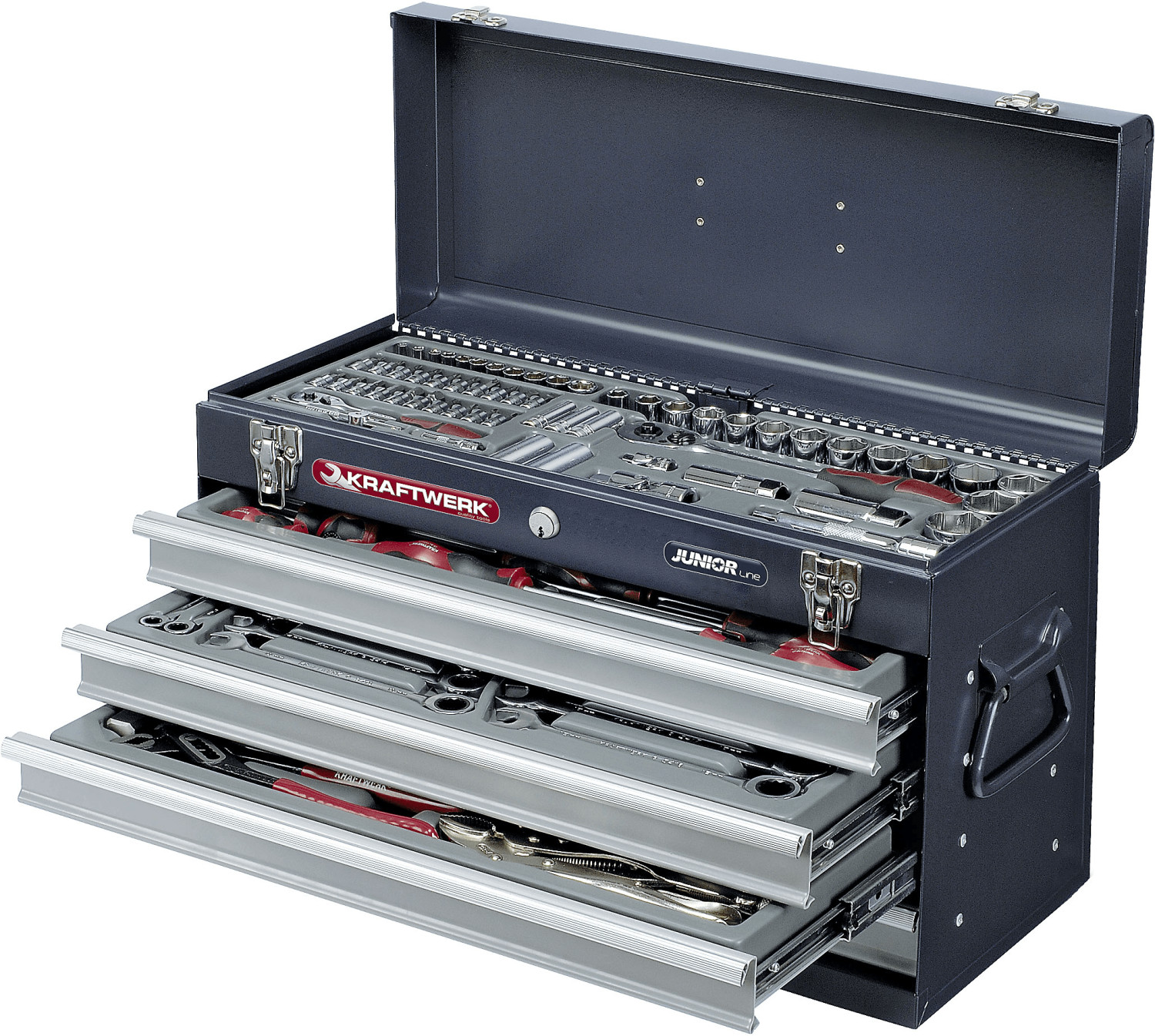 Kraftwerk Coffret d'outils mixtes 100 pièces