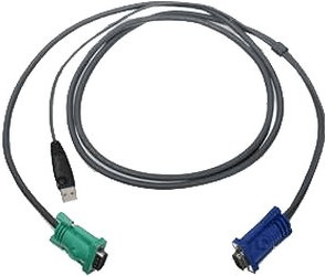 IOGear USB KVM Cable, 1.8m (G2L5202U)