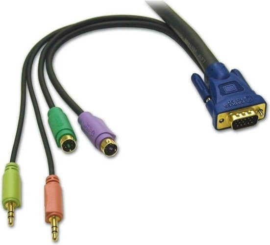 C2G 10m Ultima 5-in-1 KVM Cable with Speaker and Mic (81733)