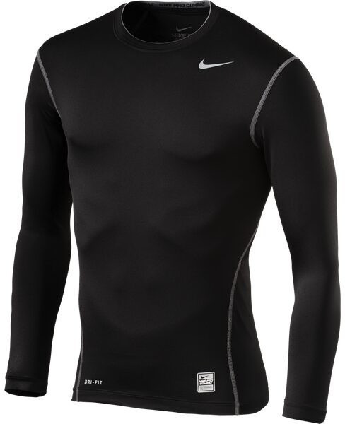 Nike Pro Combat Core Compression Men's Shirt l/s Black