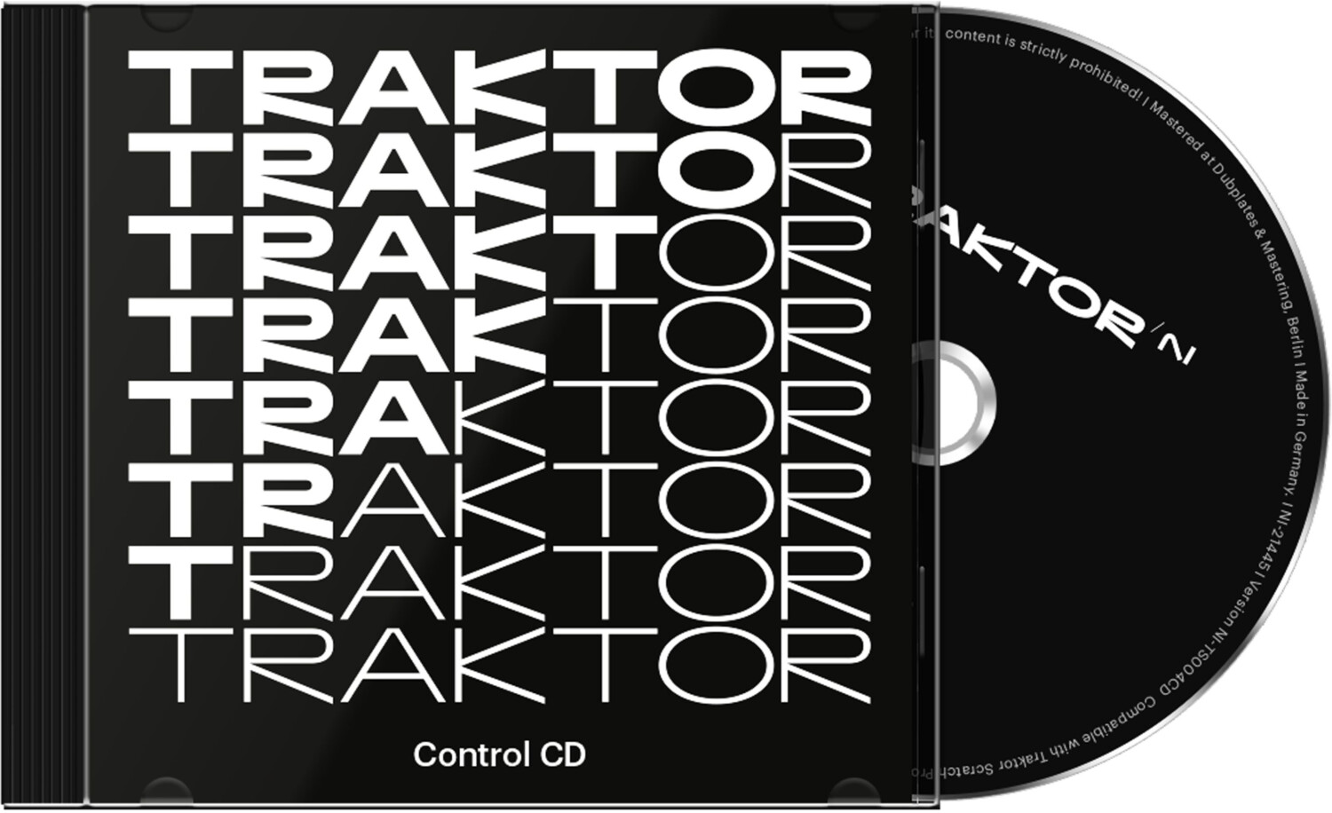 Native Instruments Traktor Scratch MKII Control CD