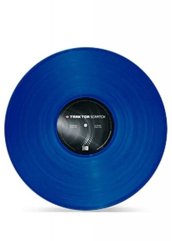 Native Instruments Traktor Scratch MKII Control Vinyl blue