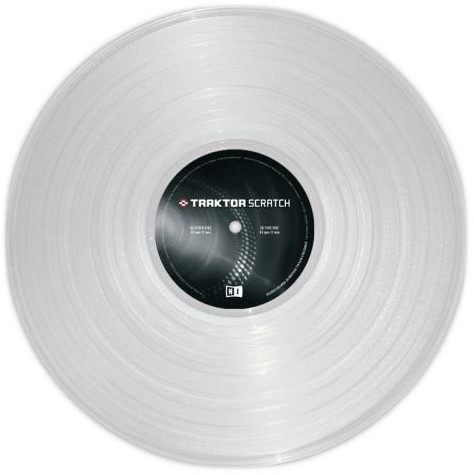 Native Instruments Traktor Scratch MKII Control Vinyl white