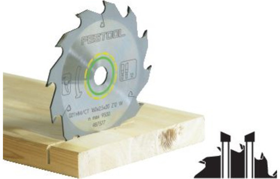Festool Lame de scie standard 190 x 2,8 x 30 W16