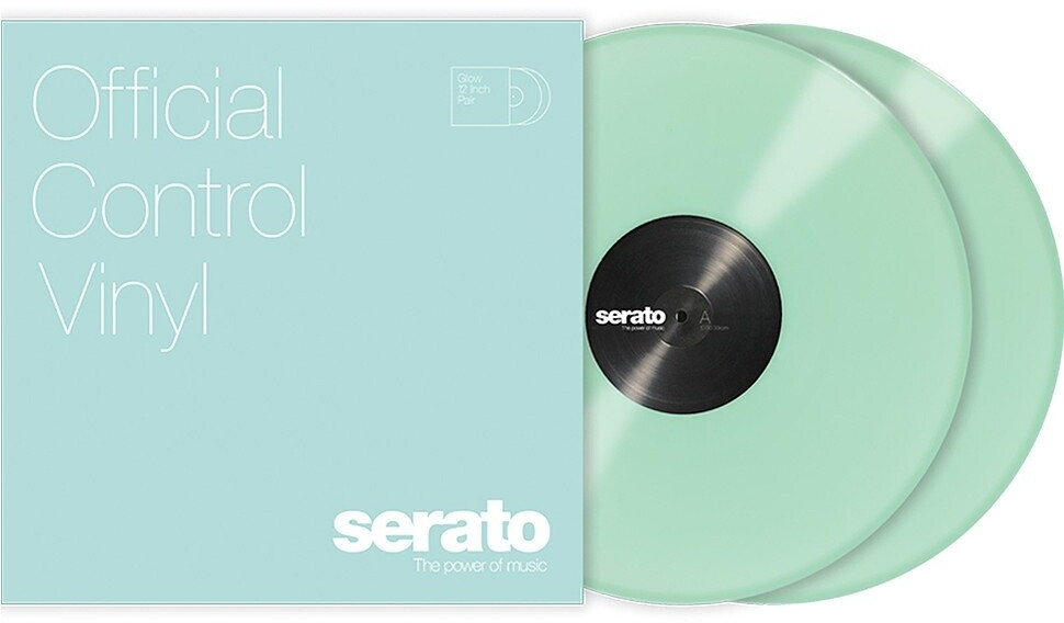 Serato Performance Control Vinyl Glow in the Dark X2