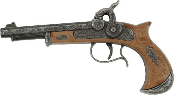 J.G. Schrödel Pistolet en métal et plastique Derringer