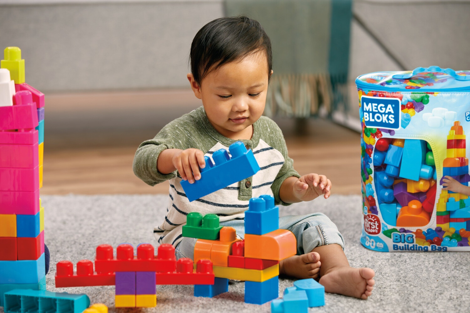 MEGA BLOKS First Builders Sac 80 Briques 8327 Les Soldes arrivent le 8 janvier 2025 idealo