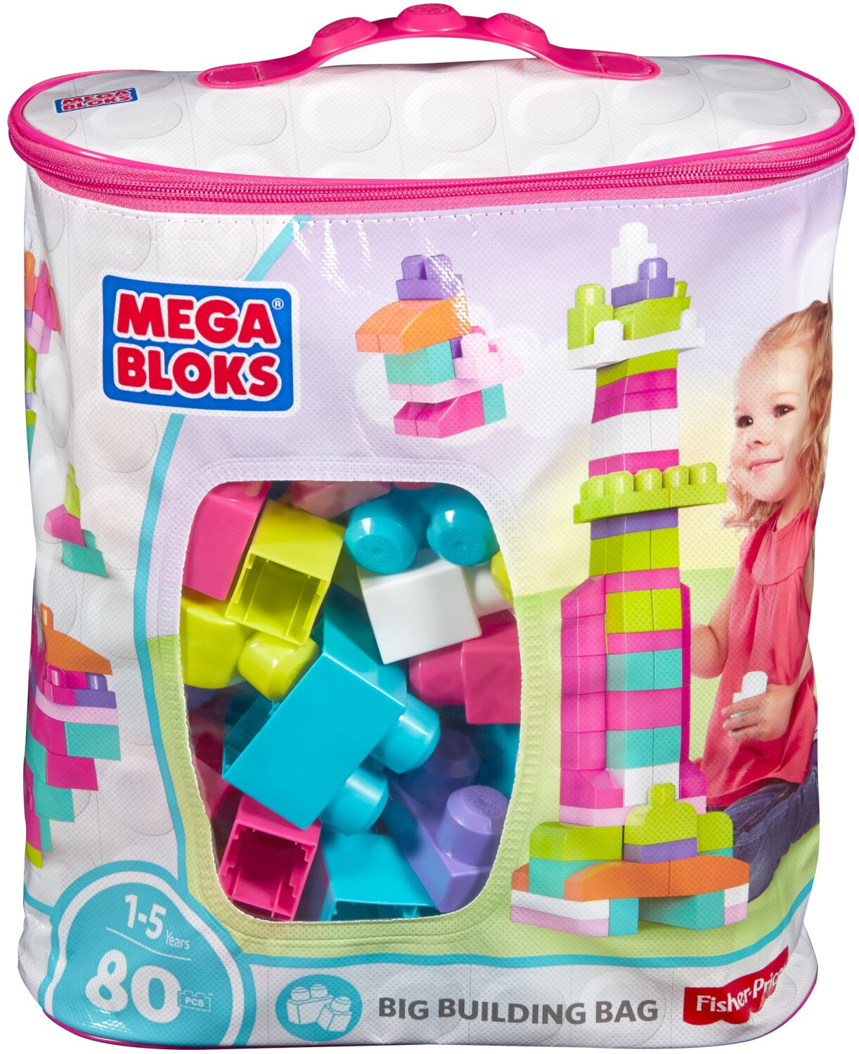 Mega bloks 80 pc big building bag sales