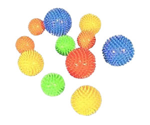 gelb *Top-Qualität zum Top-Preis* Igelball Massageball Noppenball ø 8 cm Farbe 