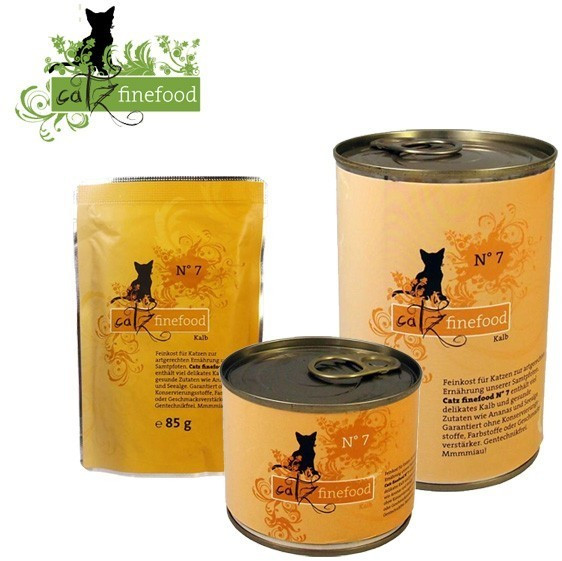 catz finefood Pâtée pour chat Classic No.7 veal catz finefood Pâtée pour chat Classic No.7 veal