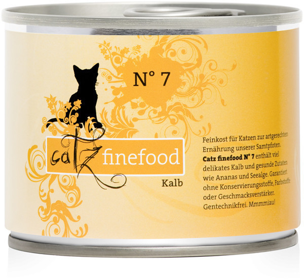 catz finefood Pâtée pour chat Classic No.7 veal catz finefood Pâtée pour chat Classic No.7 veal