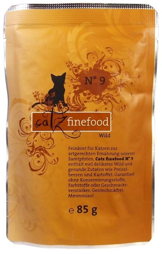 Catz finefood N° 9 gibier (85 g)