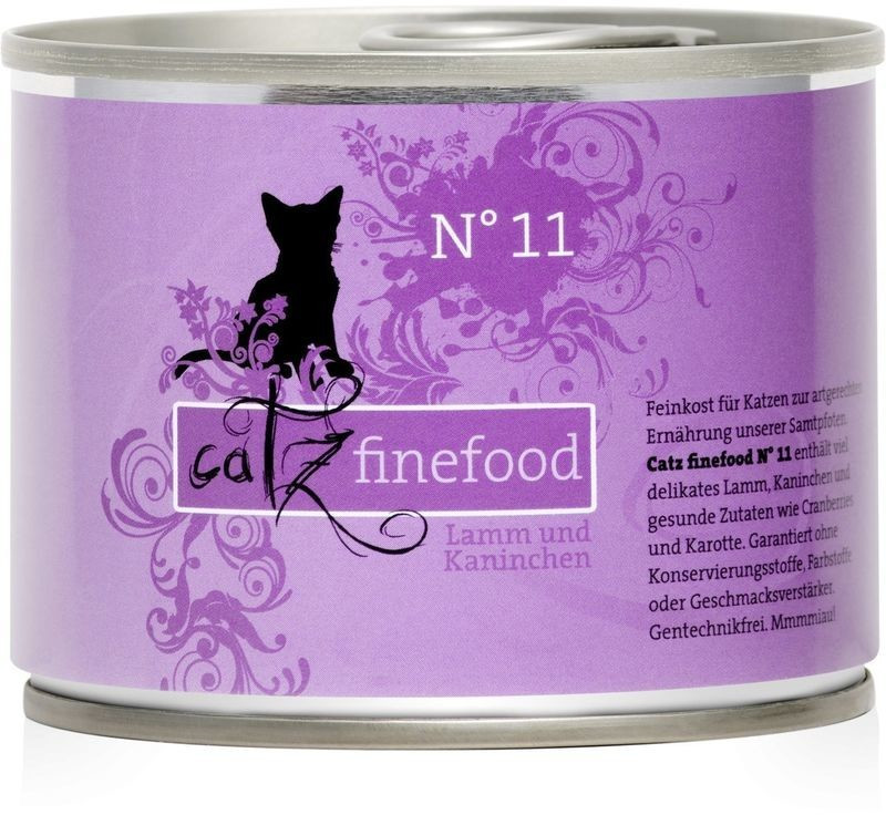 catz finefood Pâtée pour chat Classic No.11 agneau & lapin catz finefood Pâtée pour chat Classic No.11 agneau & lapin