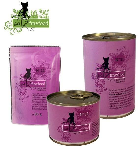 catz finefood Pâtée pour chat Classic No.11 agneau & lapin catz finefood Pâtée pour chat Classic No.11 agneau & lapin