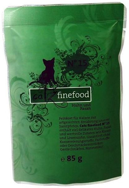Catz finefood No.15 poulet & faisan (85 g)