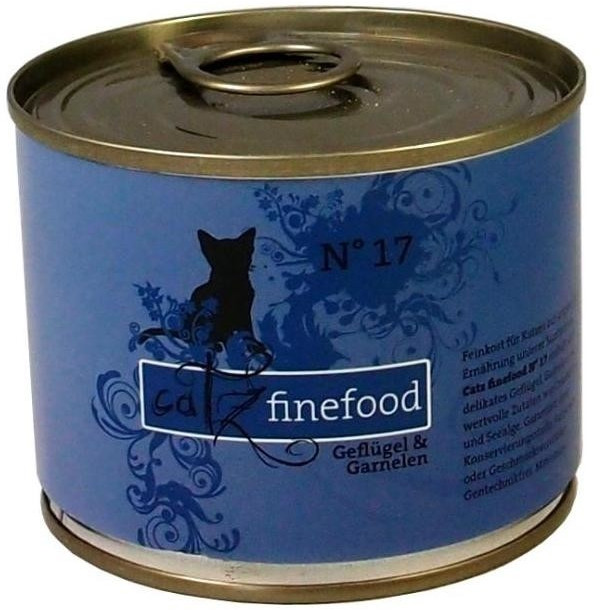 Catz finefood No.17 volaille & crevettes (200 g)