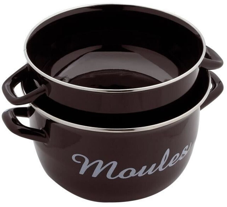 Baumalu Marmite à moules noire 18 cm