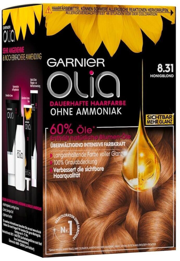 Photos - Hair Dye Garnier Olia 8.31 