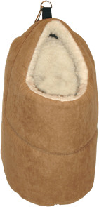 Flamingo Maison pour furet brun suede large (18 x 21 x 31 cm)