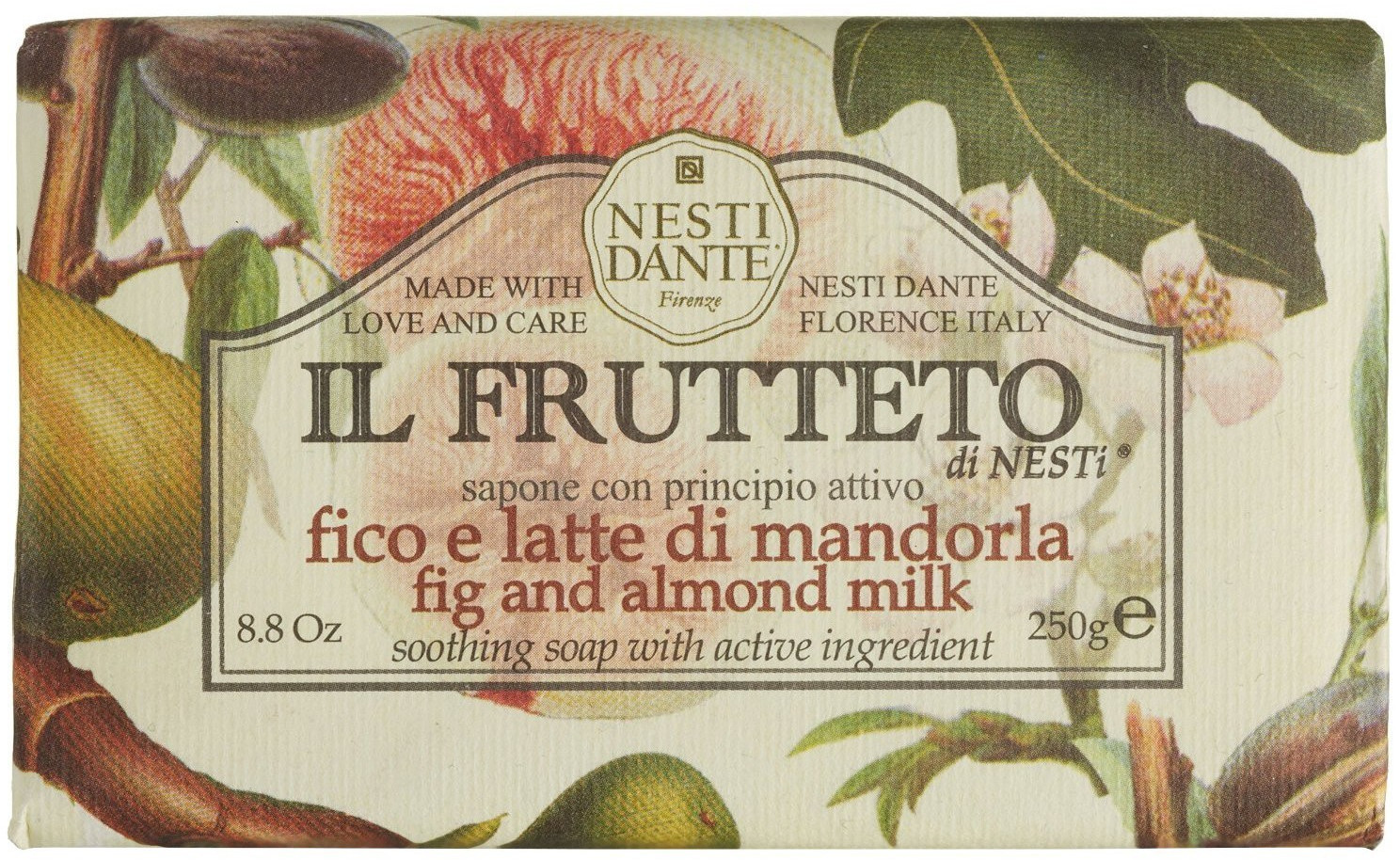 Photos - Shower Gel Nesti Dante Il Frutteto Fig & Almond Milk Soap Bar  (250 g)