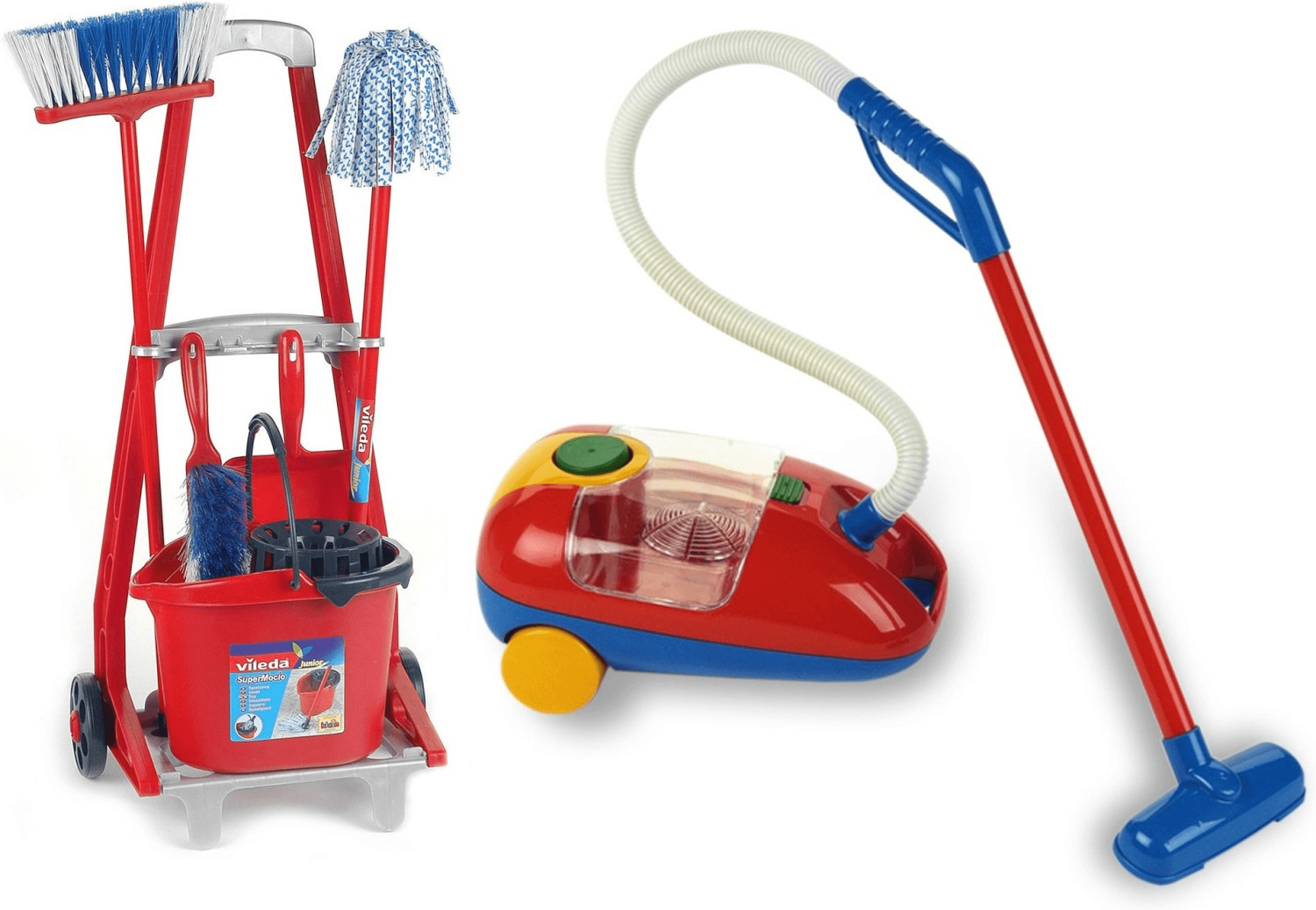 Klein Chariot ménage + aspirateur Vileda