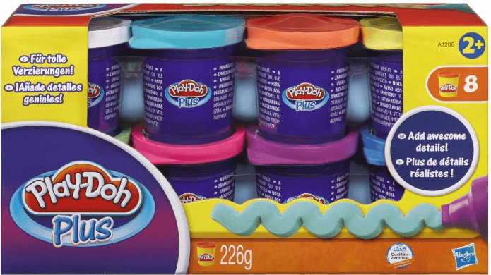 Play-Doh 8 pots Plus