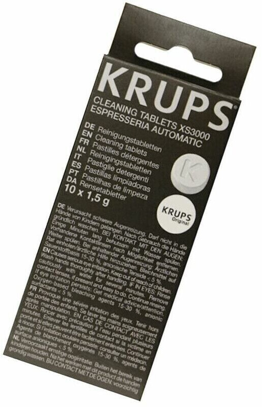  KRUPS XS3000 - Tabletas de limpieza para máquinas KRUPS  totalmente automáticas, Paquete de 2, Blanco : Hogar y Cocina