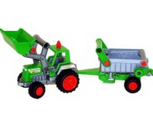 Wader Basics Traktor mit Frontschaufel und Kippanhänger 