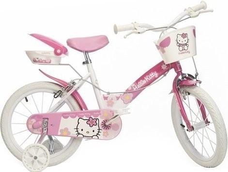 Dino Bikes 16 inch Kids Bike Hello Kitty