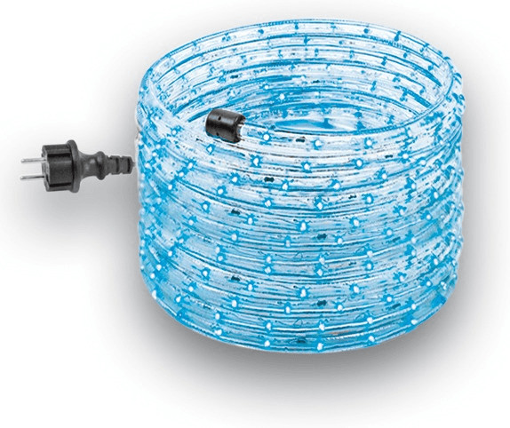 GEV Set tuyau lumineux LED 14m bleu