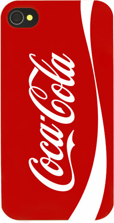 Coca-Cola Hardcover Logo (iPhone 4/4S)