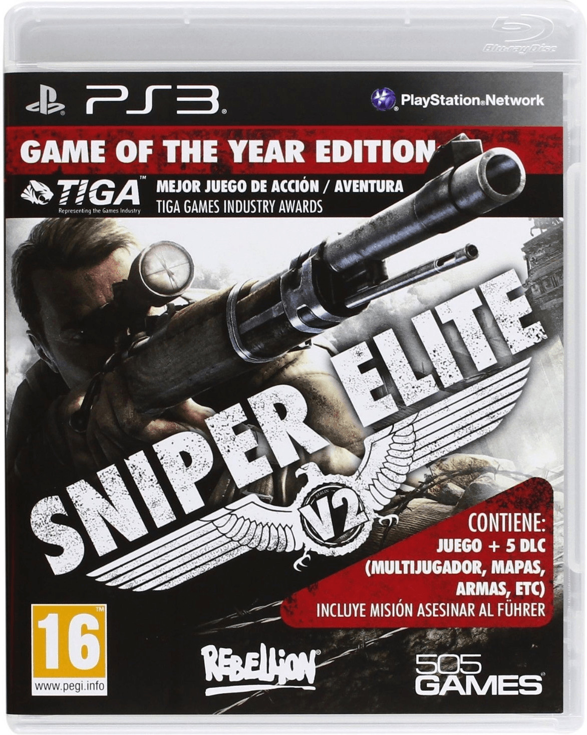 Sniper Elite V2 - Édition jeu de l'année (PS3)