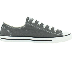 converse chuck taylor all star dainty ox charcoal