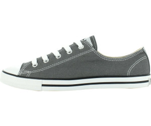 converse chuck taylor all star dainty ox charcoal