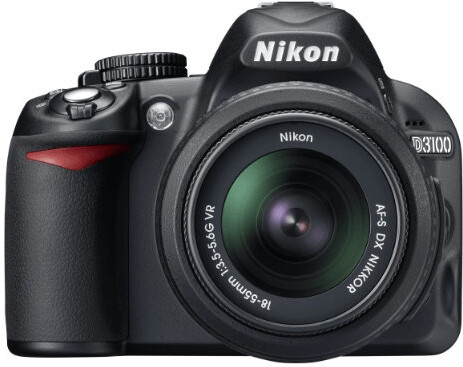 Nikon D3100 Kit 18-55 mm Nikon VR noir
