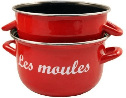 Baumalu Marmite à moules rouge 18 cm