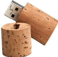 Aricona clé USB bouchon de liège 16 Go