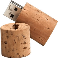 Aricona clé USB bouchon de liège