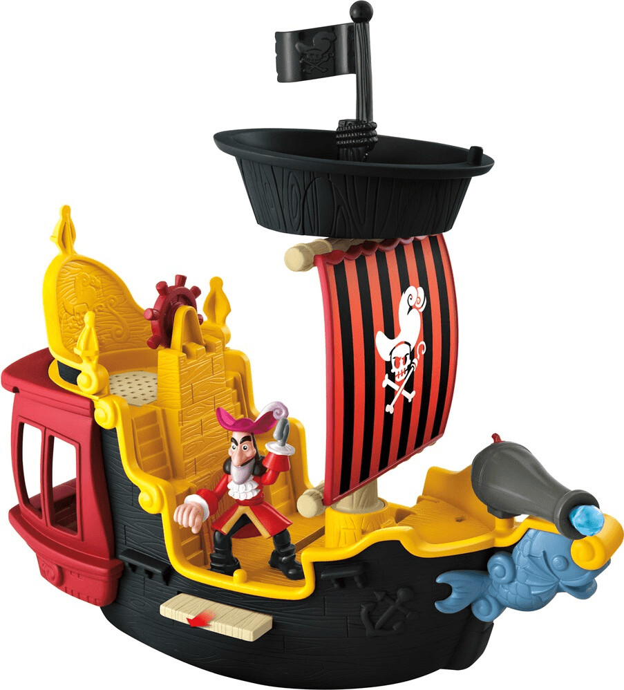 Fisher-Price Jake and The Neverland Pirates - Hooks Jolly Roger Pirate Ship