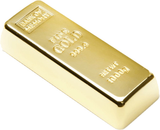 Aricona clé USB lingot d'or EDEL 4 Go