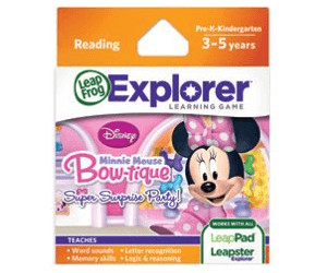 LeapFrog Explorer Minnie Mouse Bow-tique Super Surprise Party
