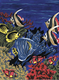 Royal & Langnickel Peinture d'après les chiffres - Vie sous marine (PJS6)