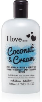 I love Coconut & Cream bain moussant crème (500 ml)